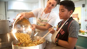 Cooking program teaches students healthy eating