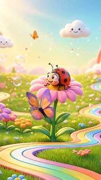 🐞 Ten Red Spots | Ladybug Counting Song | Learn Numbers 1–10 for Kids 🎵