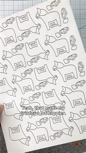 Mollie // Wild Olive on Instagram: "Thank you to whoever shared this freezer paper tip with me! Printing my felt patterns on freezer paper is easier than tracing them, but my printer often got finicky about the paper. This tip fixed the issue! #feltcraft #freezerpaper #feltornaments"