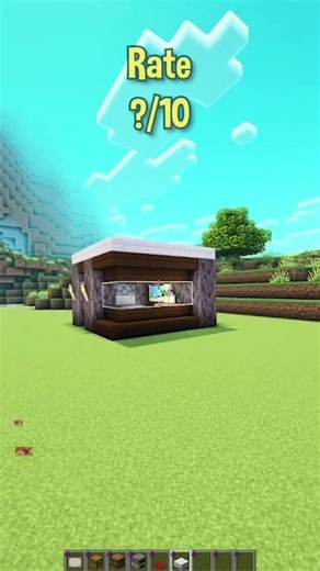 Minecraft When I Need A Haunted House In 1 Min...🤯 (Falling Down) #minecraft #shorts