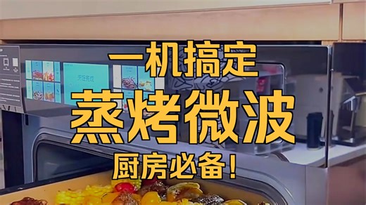 【家用电器推荐】宜盾普嵌入式微蒸烤一体机 嵌入式双腔蒸烤箱 微波炉蒸箱烤箱三合一 家用60L大容量 双风炉珐琅内胆 EDC-Q660L旗舰款顶配版