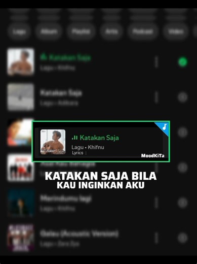 Katakan saja #liriklagu #overlay #lyrics #katakansaja #moodkitaa5
