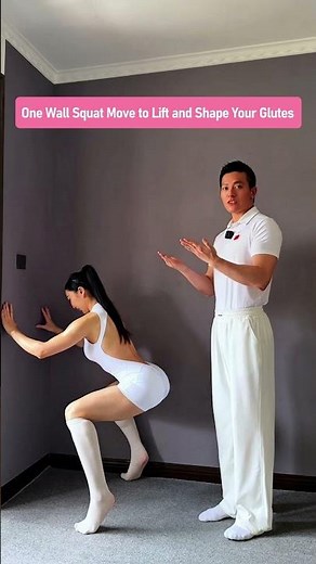 Flat Glutes? Try This 30-Second Wall Squat Routine to Build Stronger, Rounder Glutes at Home