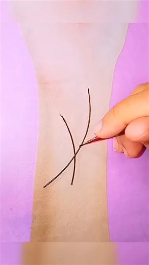 Elegant Wrist Henna Tattoo | Easy & Aesthetic Mehndi Design Tutorial #henna #song #shorts #trending