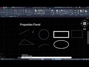 AutoCAD 2021 Tutorial: Properties Panel (VI)--How to use properties List?