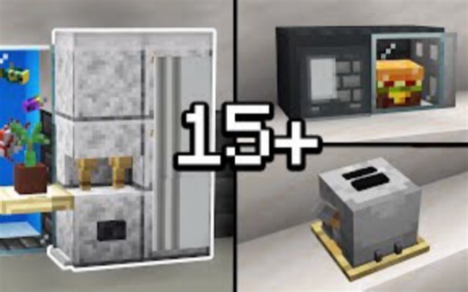 15  KITCHEN Build Hacks in Minecraft!