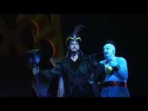 Genie and Jafar! Disney's Aladdin A Musical Spectacular