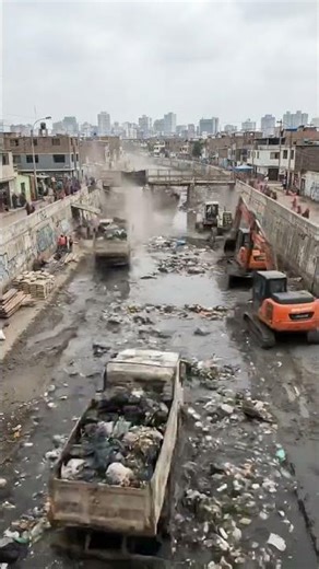 From Dirty Gutter to Beautiful Stream | Amazing Urban Transformation into a Peaceful Walkway
