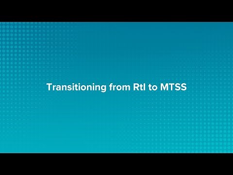 Switching from RtI to MTSS: What You Need to Know