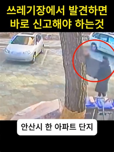 분리수거장 버려진 매트에서 발견된 충격적인 물건의 정체 #감동