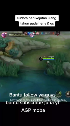 eudora beri kejutan ulangtahun pada herly & gs #eudora #eudoratiktok #mlbb #viral #tranding #fyp #kocak #eudorameresahkan