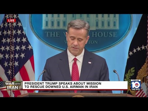 CIA director addresses rescue during Operation Epic Fury