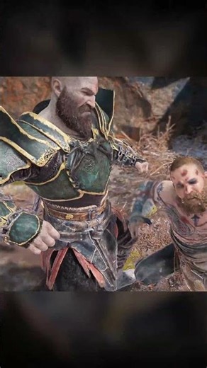 Ghost Of Sparta☠️🔥Vs Baldur Best Fight God Of War Ragnarok #gaming #godofwar