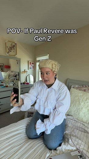Paul Revere POV — “The British Are Coming” in Gen Z Voice
