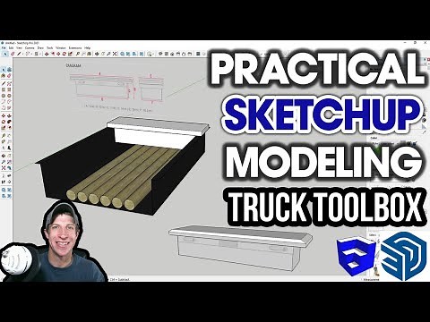Practical Modeling in SketchUp - Truck Toolbox!