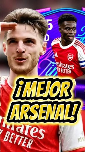 ✅ Mejor plantilla del Arsenal en FC MOBILE 26 | Alineación META + Jugadores Clave