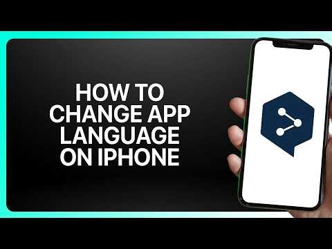 How To Change Deepl App Language On Iphone! Tutorial
