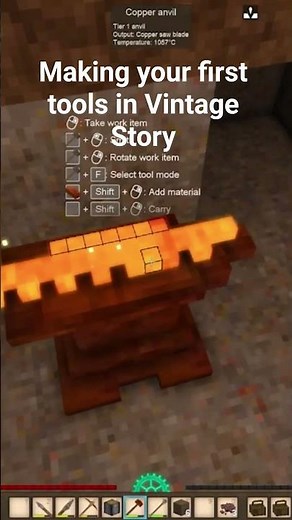 Crafting a copper saw: your first steps in the copper age