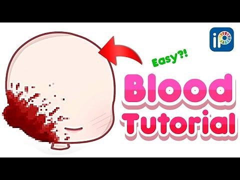 Blood Tutorial 🩸 - Ibispaint X - Gachaclub/life2