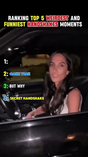 Ranking top 5 weirdest and funniest handshakes moments #ranking #funny #memes