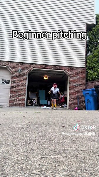 Drills I run with my 7 year old wanting to learn pitching! Once she gets comfortable with these steps we will move on to pushing off her back foot and rolling her snap over 🥎#softball #softballtiktoks #softballmom #softballlife #softballtiktoks #9usoftball #fastpitch #girlmom #softballpitcher #pitching #travelsoftball