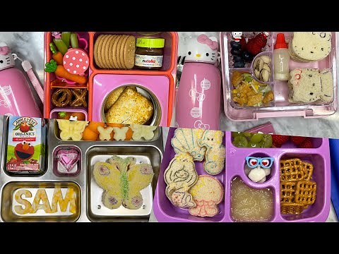 Lunch box compilations: All of Samantha's lunchboxes from this week #schoollunch