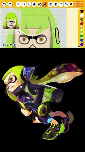 How to make Agent 3 from Splatoon #agent3 #splatoon