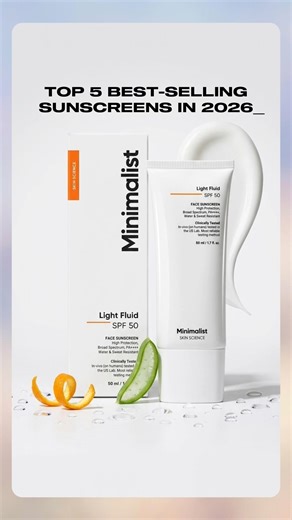 Top 5 Best Selling Sunscreens in India Right Now! (2026)