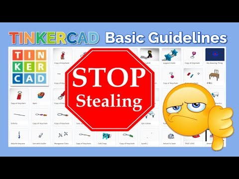 Tinkercad Basics Stop Stealing Copy & Tinkerer Like a PRO!