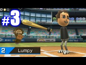 LUMPY MASHES BOMBS IN DEBUT! | Wii Sports Baseball #3