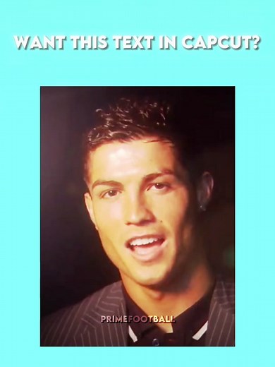 Capcut Football Text Editing Tutorial