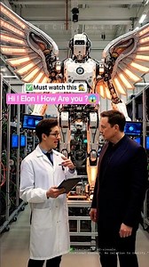 Mind-Blowing: Elon Musk Builds Flying Humanoid Robots! 😱