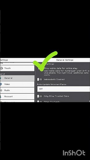 Settings For Play Minecraft multiplayer in bedrock versions1.21 +|||