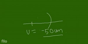 A concave mirror produces three times enlarged virtual image Ca... | Filo