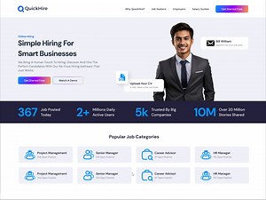 Job Portal Responsive Design