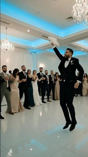 Epic Dabke Wedding Dance 💃 Middle Eastern Party Goes Crazy! #shorts