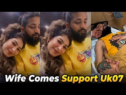 Anurag Uk07 Wife Ritika Reach Hospital | Anurag Wife Message To Everyone