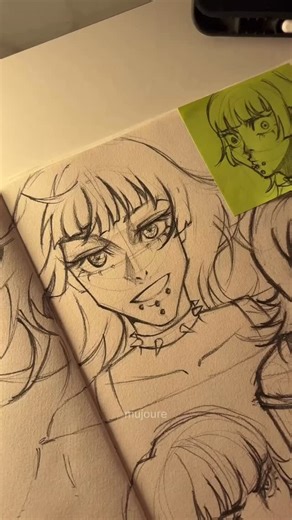 muju on Instagram: "kirara ⭐️ . . #kirara #jujutsukaisen #jjkseason3 #jujutsukaisenedits #jjkfanart sketch (jujutsu kaisen season 3 maki kirara choso sukuna toji fan art sketch art colouring process video)"