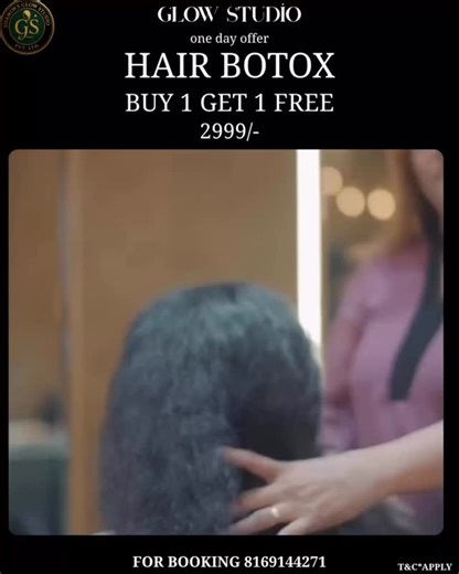 Glow Studio | Nails • Hair • Skin . Eyelashes . Hair Extensions on Instagram: "Hair Botox buy 1 get 1 free one day offer for booking 8169144271 Far valid till tomorrow Mira road +91 99209 53711 South Mumbai Central Tardeo 9136856711 ANDHERI LOKHANDWALA 9137794911 Goregaon West 7718873411 Nahur West Runwal green 8419928221 Mumbra 9867133711 Mahim +91 86550 41471 Kandivali +91 98670 73711 Malad East 7718898511"