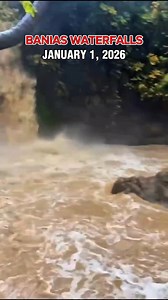 Overflowing Banias Waterfalls in Golan Heights, North of Israel today January 1, 2026 after heavy rains. What a blessing of abundant water for such a time as this.... Happy new year guys... Video Credit to Rubi Hammerschalg. #Israel #israeltravel #travel #holyland #golanheights #rainydays #share #followme | Aries Paduga