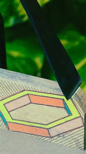 The skills of a skilled carpenter to carve a square shape are 6 | wood 12