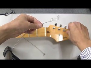 エレキギター弦交換『完全解説１-ステップ１』古い弦の外し方－