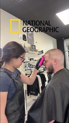 Observe the barber carefully blending the fade to attract her next client. #NationalGeographic