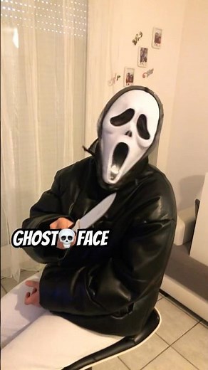 Ghost face say wazzup #shorts #ghostface #ghostfacecosplay