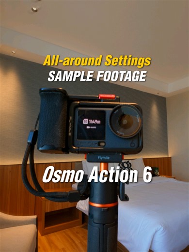 Osmo Action 6 — Sample Footage & All-Around Settings