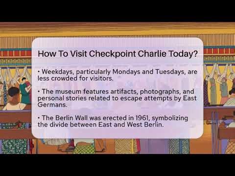 How To Visit Checkpoint Charlie Today? - History of Communism