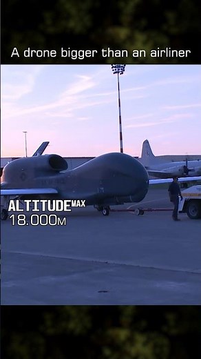 This Drone is Larger than some Passenger Airliners. RQ-4