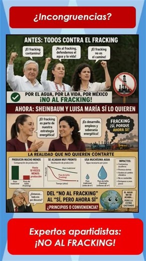 ¿No, pero sí al fracking? #trending #trend #mexico #morena #corruptos #news #fracking #gas #derecho