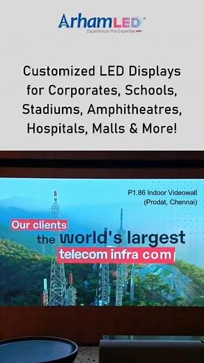 LED Video Wall Display | Installation, Features & Benefits | Arham Led