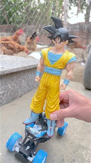 🤣Goku drove around, following Manjibu..?